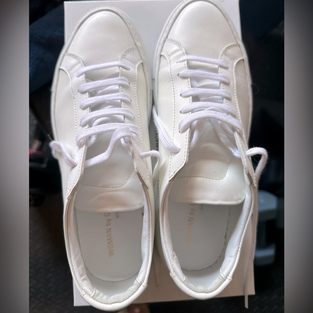 Common Projects Leather Sneaker - White